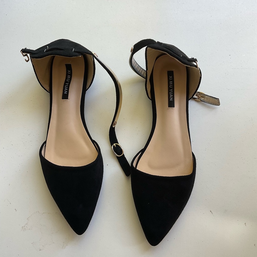 Black Xi Mu Yuan Flats